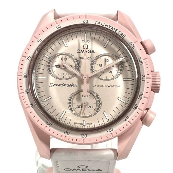 Swatch SO33P100 OMEGA collaboration MISSION TO VENUS Women's Wristwatch